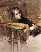 John William Waterhouse The Easy Chair Sweden oil painting artist